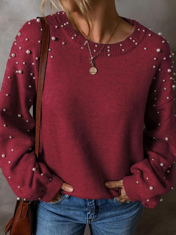 Pearl Detail Sweater