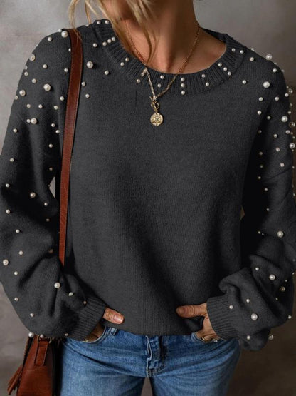 Pearl Detail Sweater