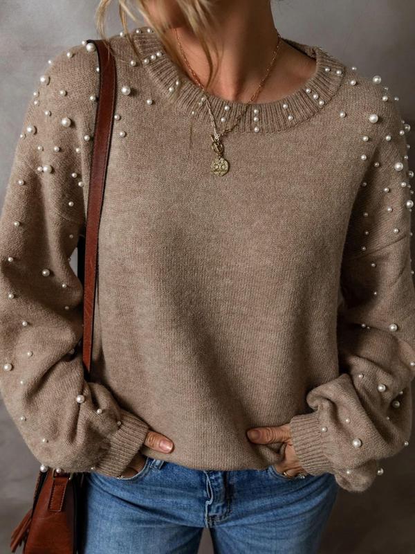 Pearl Detail Sweater