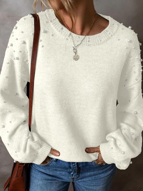 Pearl Detail Sweater